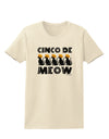 Five Cats - Cinco de Meow Womens T-Shirt by TooLoud-Womens T-Shirt-TooLoud-Natural-X-Small-Davson Sales