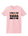 Five Cats - Cinco de Meow Womens T-Shirt by TooLoud-Womens T-Shirt-TooLoud-PalePink-X-Small-Davson Sales