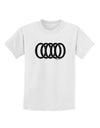 Five Golden Rings Childrens T-Shirt-Childrens T-Shirt-TooLoud-White-X-Small-Davson Sales