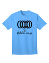 Five Golden Rings - Premium Adult Text T-Shirt for Discerning Shoppers-Mens T-shirts-TooLoud-Aquatic-Blue-Small-Davson Sales