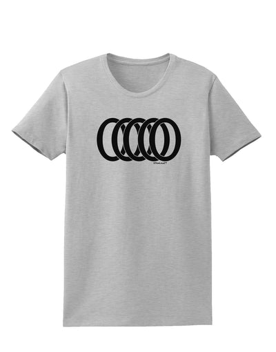 Five Golden Rings Womens T-Shirt-Womens T-Shirt-TooLoud-AshGray-X-Small-Davson Sales