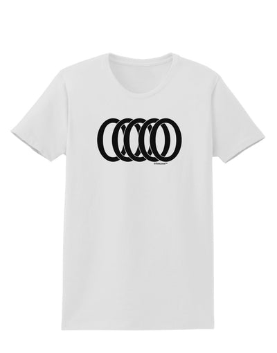 Five Golden Rings Womens T-Shirt-Womens T-Shirt-TooLoud-White-X-Small-Davson Sales