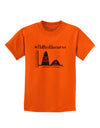 Flatten the Curve Graph Childrens T-Shirt-Childrens T-Shirt-TooLoud-Orange-X-Small-Davson Sales