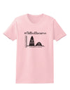 Flatten the Curve Graph Womens T-Shirt-Womens T-Shirt-TooLoud-PalePink-X-Small-Davson Sales