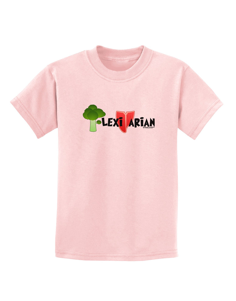 Flexitarian Childrens T-Shirt by TooLoud-Childrens T-Shirt-TooLoud-White-X-Small-Davson Sales