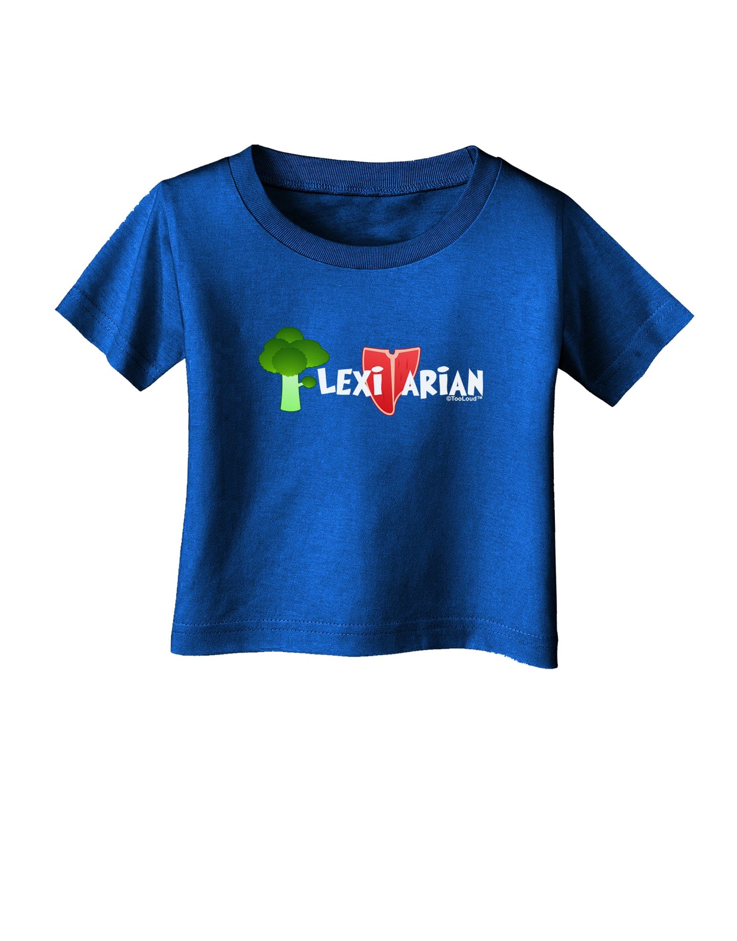 Flexitarian Infant T-Shirt Dark by TooLoud-Infant T-Shirt-TooLoud-Royal-Blue-06-Months-Davson Sales
