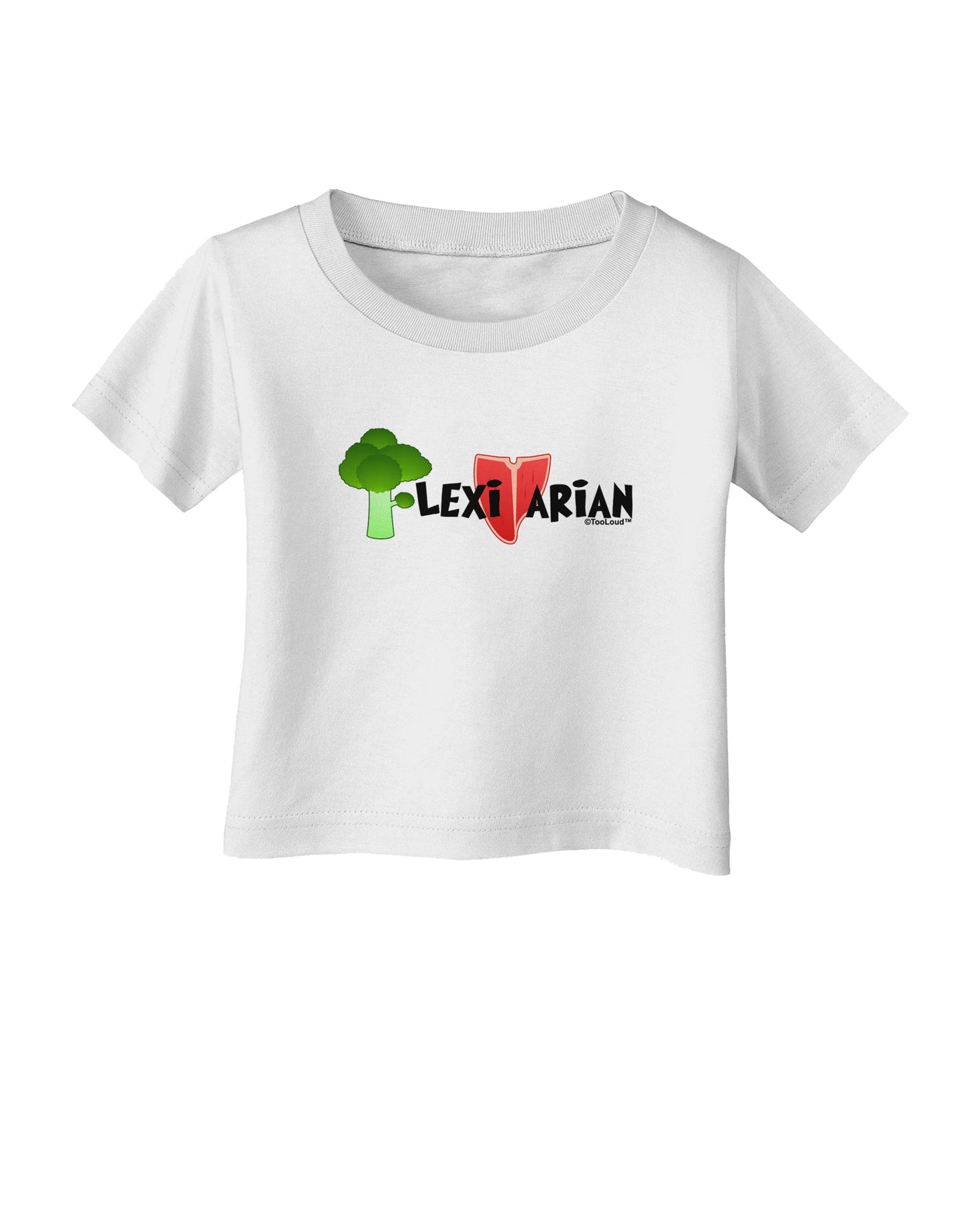 Flexitarian Infant T-Shirt by TooLoud-Infant T-Shirt-TooLoud-White-06-Months-Davson Sales