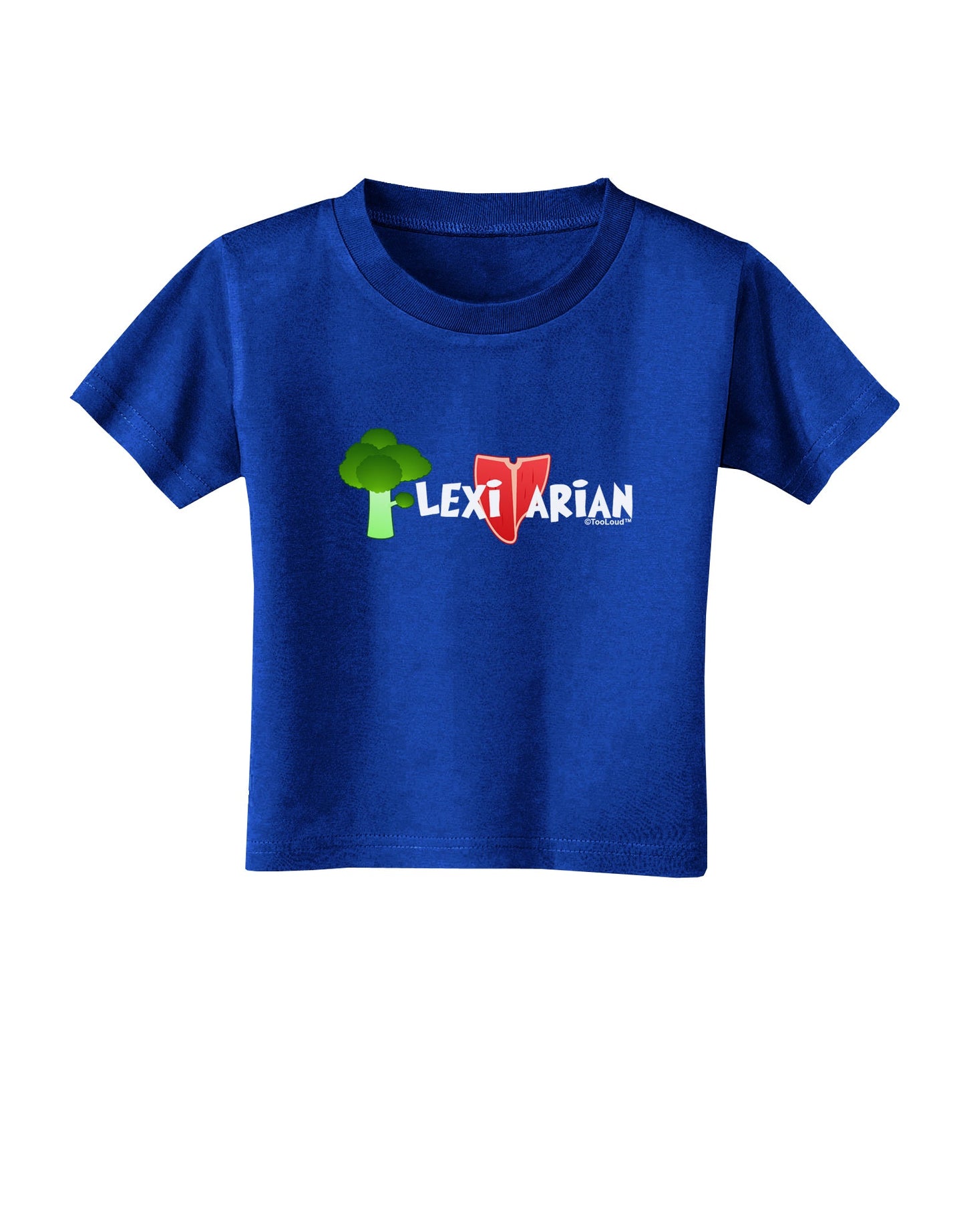 Flexitarian Toddler T-Shirt Dark by TooLoud-Toddler T-Shirt-TooLoud-Royal-Blue-2T-Davson Sales