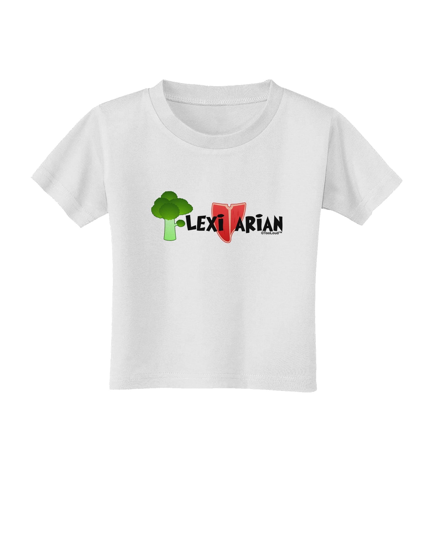 Flexitarian Toddler T-Shirt by TooLoud-Toddler T-Shirt-TooLoud-White-2T-Davson Sales
