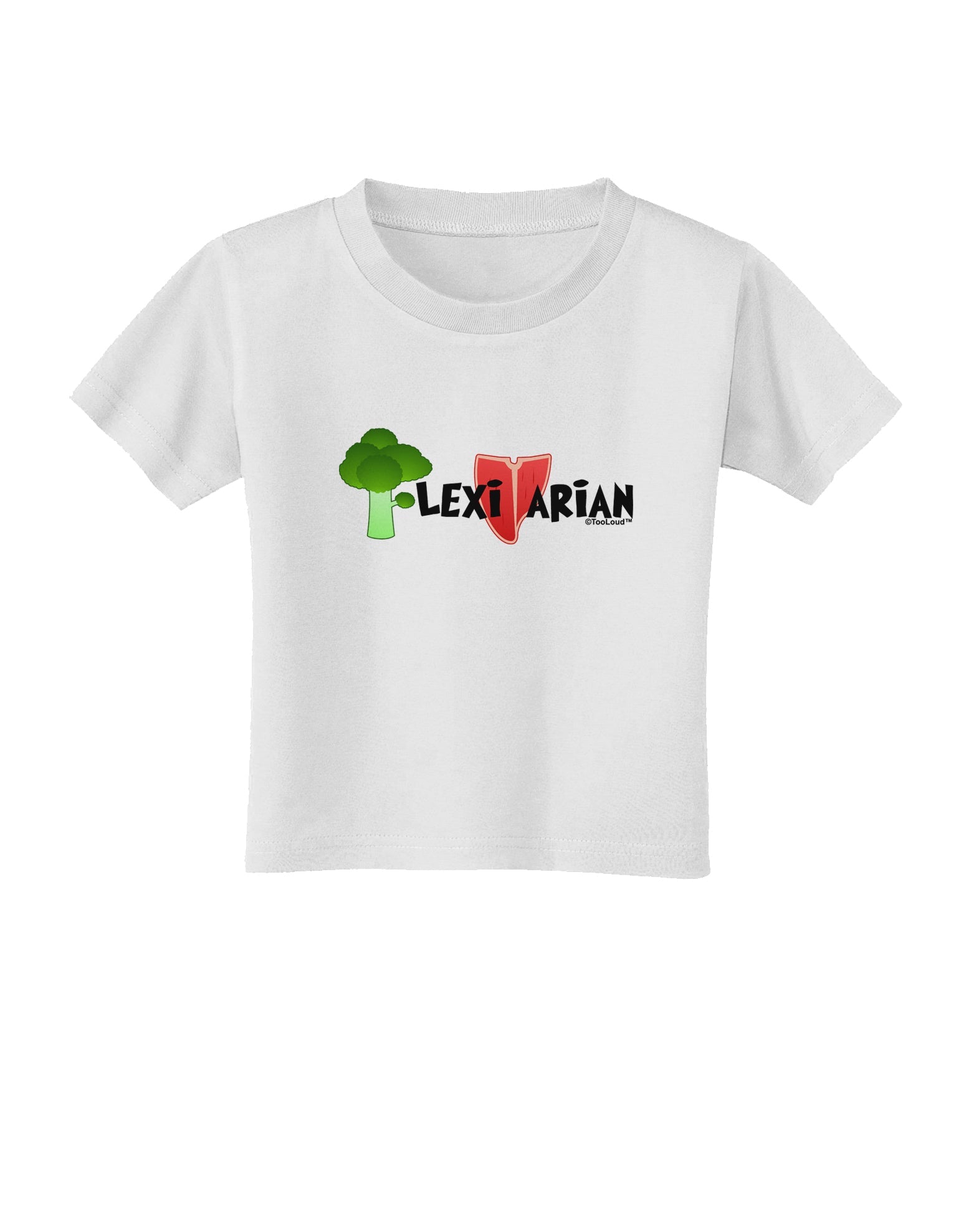 Flexitarian Toddler T-Shirt by TooLoud-Toddler T-Shirt-TooLoud-White-2T-Davson Sales