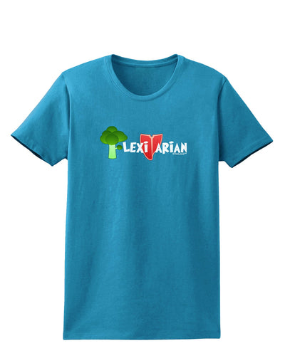 Flexitarian Womens Dark T-Shirt by TooLoud-Womens T-Shirt-TooLoud-Turquoise-X-Small-Davson Sales