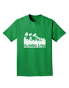 Florida Love - Palm Trees Cutout Design Adult Dark T-Shirt by TooLoud-Mens T-Shirt-TooLoud-Kelly-Green-Small-Davson Sales