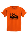 Florida Love - Palm Trees Cutout Design Childrens T-Shirt by TooLoud-Childrens T-Shirt-TooLoud-Orange-X-Small-Davson Sales