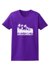 Florida Love - Palm Trees Cutout Design Womens Dark T-Shirt by TooLoud-TooLoud-Purple-X-Small-Davson Sales