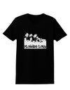 Florida Love - Palm Trees Cutout Design Womens Dark T-Shirt by TooLoud-TooLoud-Black-X-Small-Davson Sales