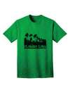 Florida Palm Trees Cutout Design Adult T-Shirt by TooLoud: A Captivating Expression of Love for the Sunshine State-Mens T-shirts-TooLoud-Kelly-Green-Small-Davson Sales
