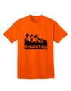 Florida Palm Trees Cutout Design Adult T-Shirt by TooLoud: A Captivating Expression of Love for the Sunshine State-Mens T-shirts-TooLoud-Orange-Small-Davson Sales