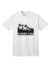 Florida Palm Trees Cutout Design Adult T-Shirt by TooLoud: A Captivating Expression of Love for the Sunshine State-Mens T-shirts-TooLoud-White-Small-Davson Sales