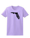 Florida - United States Shape Womens T-Shirt by TooLoud-Womens T-Shirt-TooLoud-Lavender-X-Small-Davson Sales