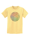 Flower of Life Circle Childrens T-Shirt-Childrens T-Shirt-TooLoud-Daffodil-Yellow-X-Small-Davson Sales