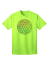 Flower of Life Circle - Premium Adult T-Shirt Collection-Mens T-shirts-TooLoud-Neon-Green-Small-Davson Sales