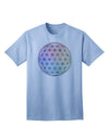 Flower of Life Circle - Premium Adult T-Shirt Collection-Mens T-shirts-TooLoud-Light-Blue-Small-Davson Sales