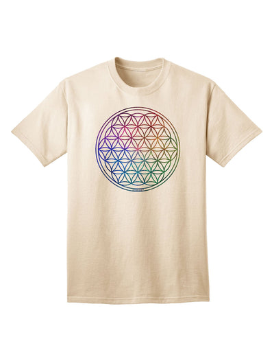 Flower of Life Circle - Premium Adult T-Shirt Collection-Mens T-shirts-TooLoud-Natural-Small-Davson Sales