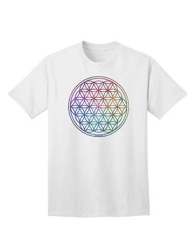 Flower of Life Circle - Premium Adult T-Shirt Collection-Mens T-shirts-TooLoud-White-Small-Davson Sales