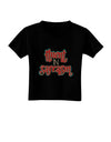 Fluent in Sarcasm Toddler T-Shirt Dark-Toddler T-shirt-TooLoud-Black-2T-Davson Sales