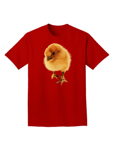 Fluffy Chick Adult Dark T-Shirt-Mens T-Shirt-TooLoud-Red-Small-Davson Sales