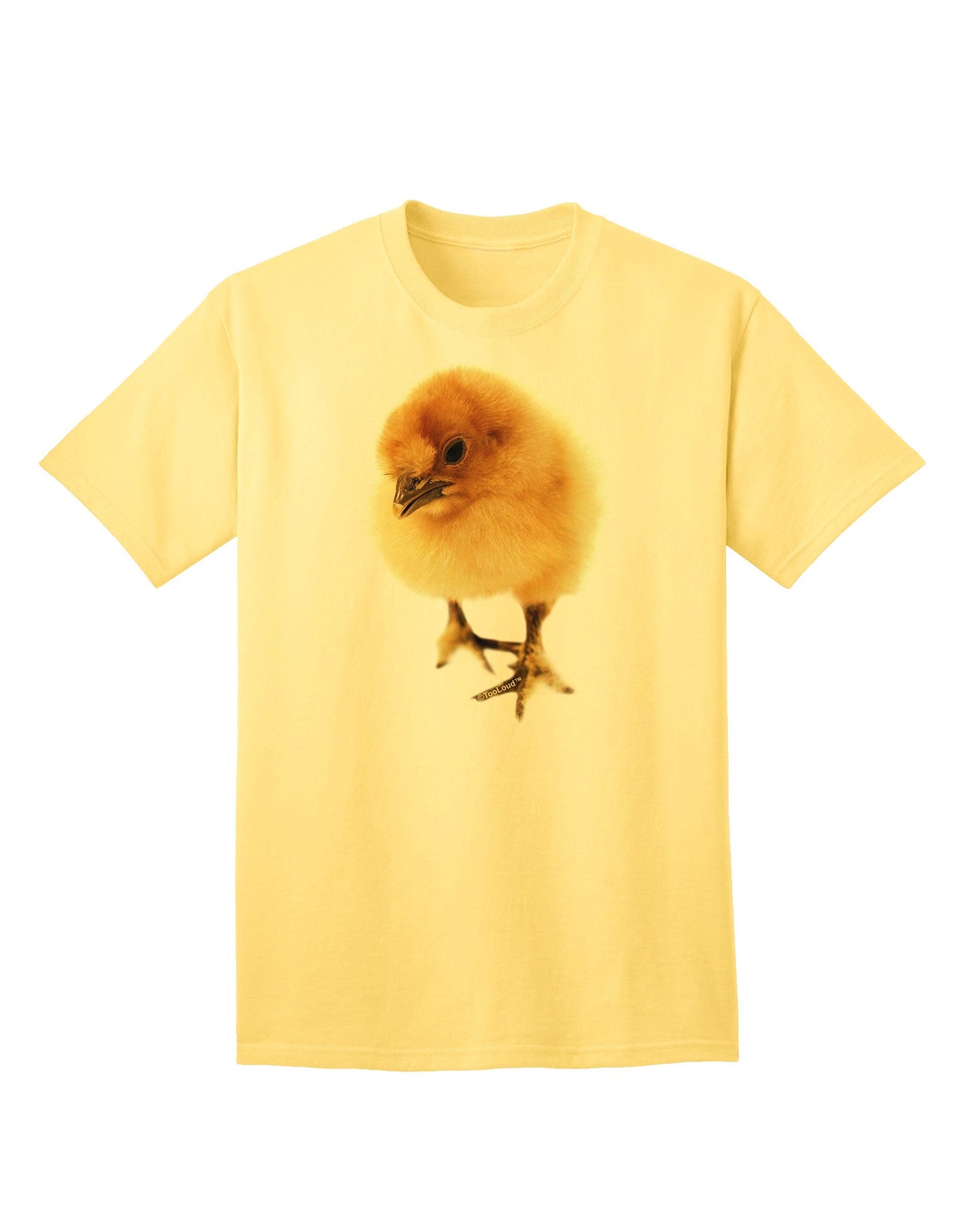 Fluffy Chick Adult T-Shirt: Premium Quality, Comfort & Style-Mens T-shirts-TooLoud-Yellow-Small-Davson Sales