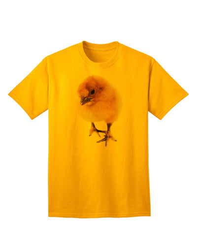 Fluffy Chick Adult T-Shirt: Premium Quality, Comfort & Style-Mens T-shirts-TooLoud-Gold-Small-Davson Sales