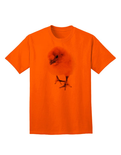 Fluffy Chick Adult T-Shirt: Premium Quality, Comfort & Style-Mens T-shirts-TooLoud-Orange-Small-Davson Sales