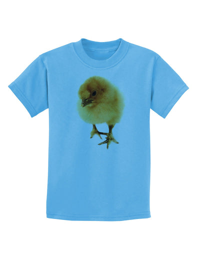 Fluffy Chick Childrens T-Shirt-Childrens T-Shirt-TooLoud-Aquatic-Blue-X-Small-Davson Sales