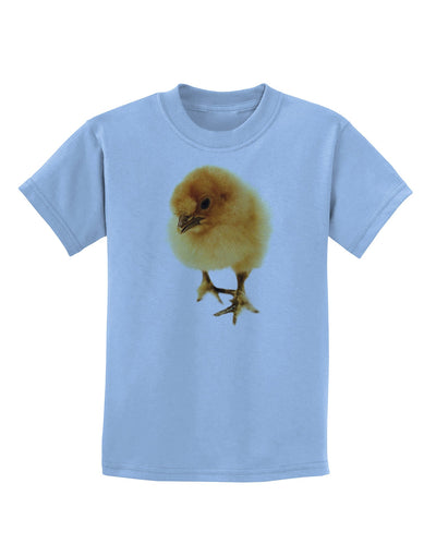 Fluffy Chick Childrens T-Shirt-Childrens T-Shirt-TooLoud-Light-Blue-X-Small-Davson Sales