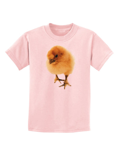 Fluffy Chick Childrens T-Shirt-Childrens T-Shirt-TooLoud-PalePink-X-Small-Davson Sales