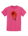 Fluffy Chick Childrens T-Shirt-Childrens T-Shirt-TooLoud-Sangria-X-Small-Davson Sales