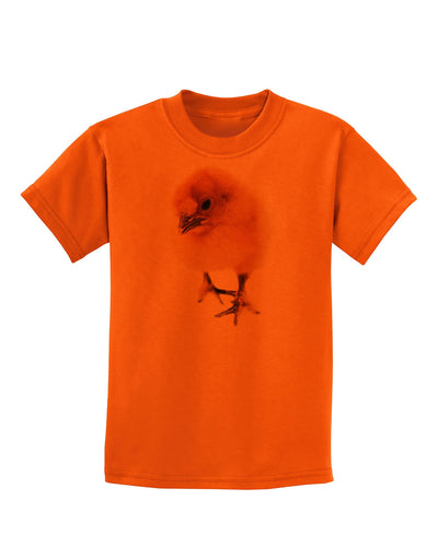 Fluffy Chick Childrens T-Shirt-Childrens T-Shirt-TooLoud-Orange-X-Small-Davson Sales