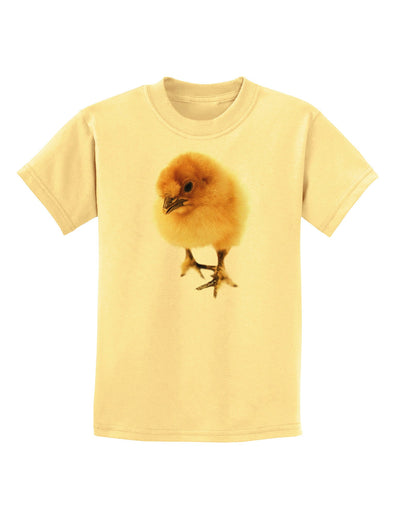 Fluffy Chick Childrens T-Shirt-Childrens T-Shirt-TooLoud-Daffodil-Yellow-X-Small-Davson Sales