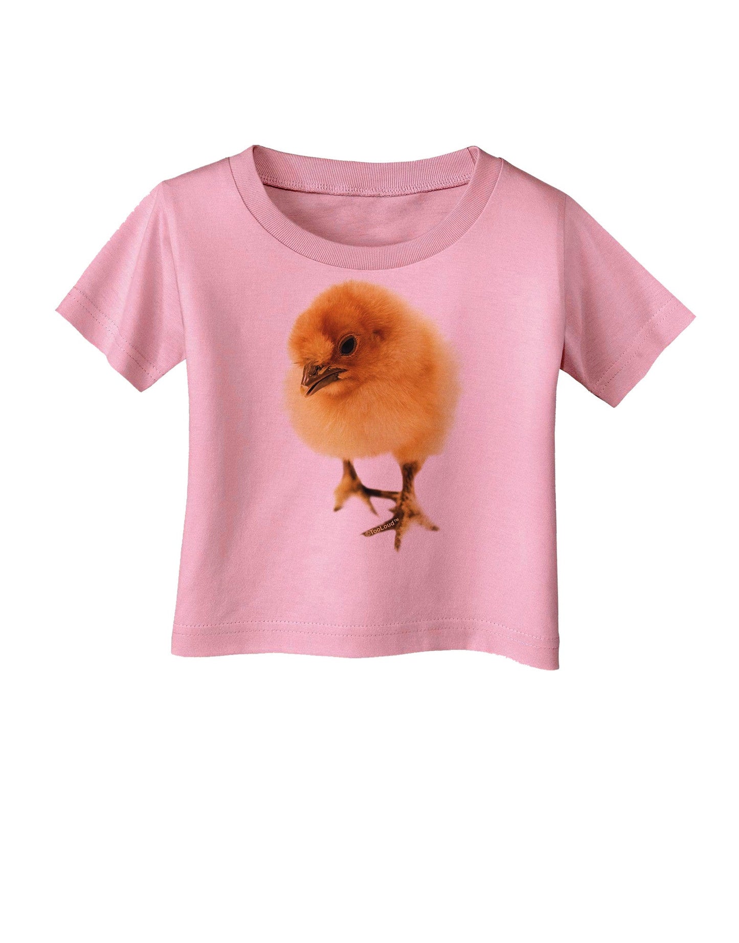 Fluffy Chick Infant T-Shirt-Infant T-Shirt-TooLoud-Candy-Pink-06-Months-Davson Sales