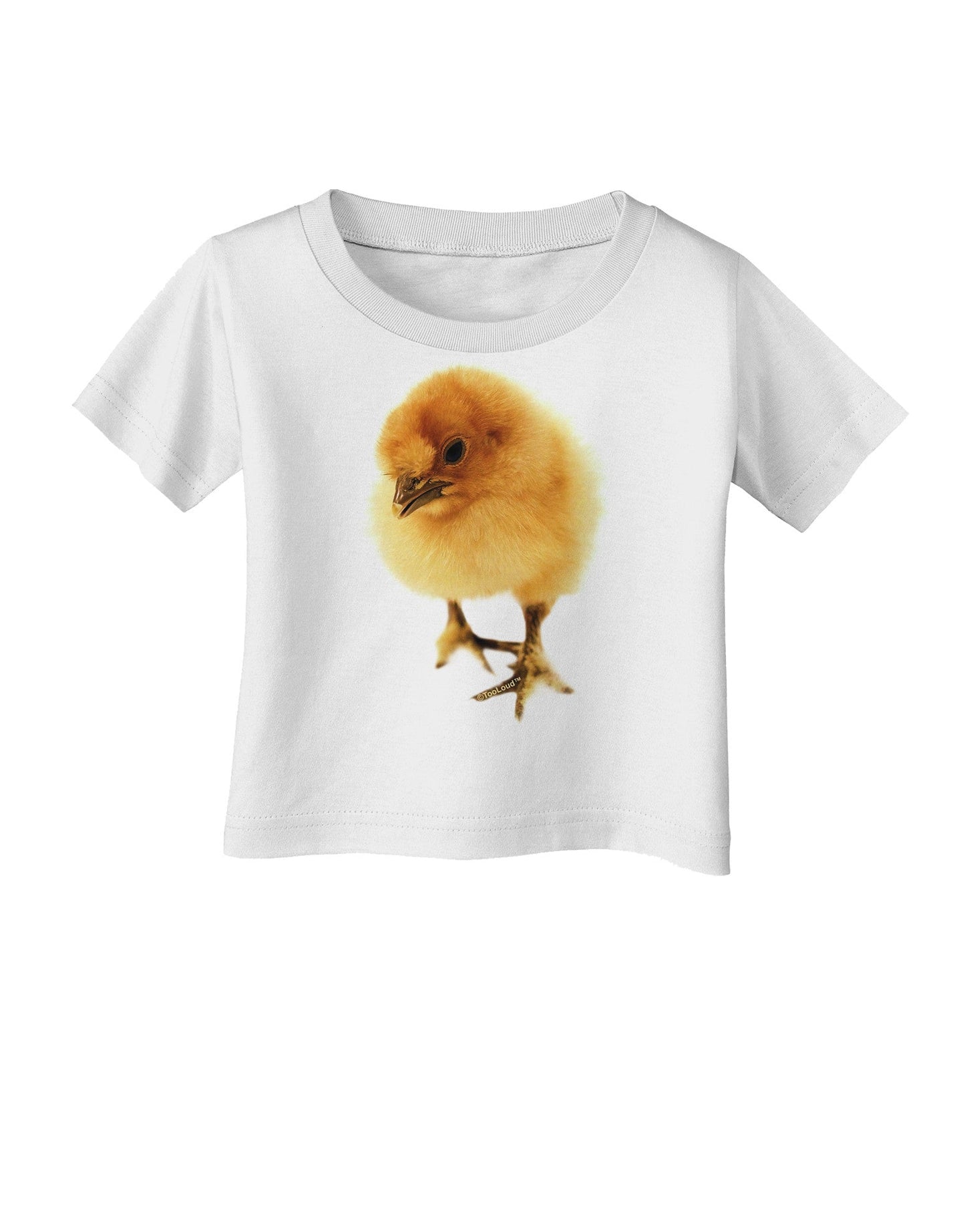 Fluffy Chick Infant T-Shirt-Infant T-Shirt-TooLoud-White-06-Months-Davson Sales