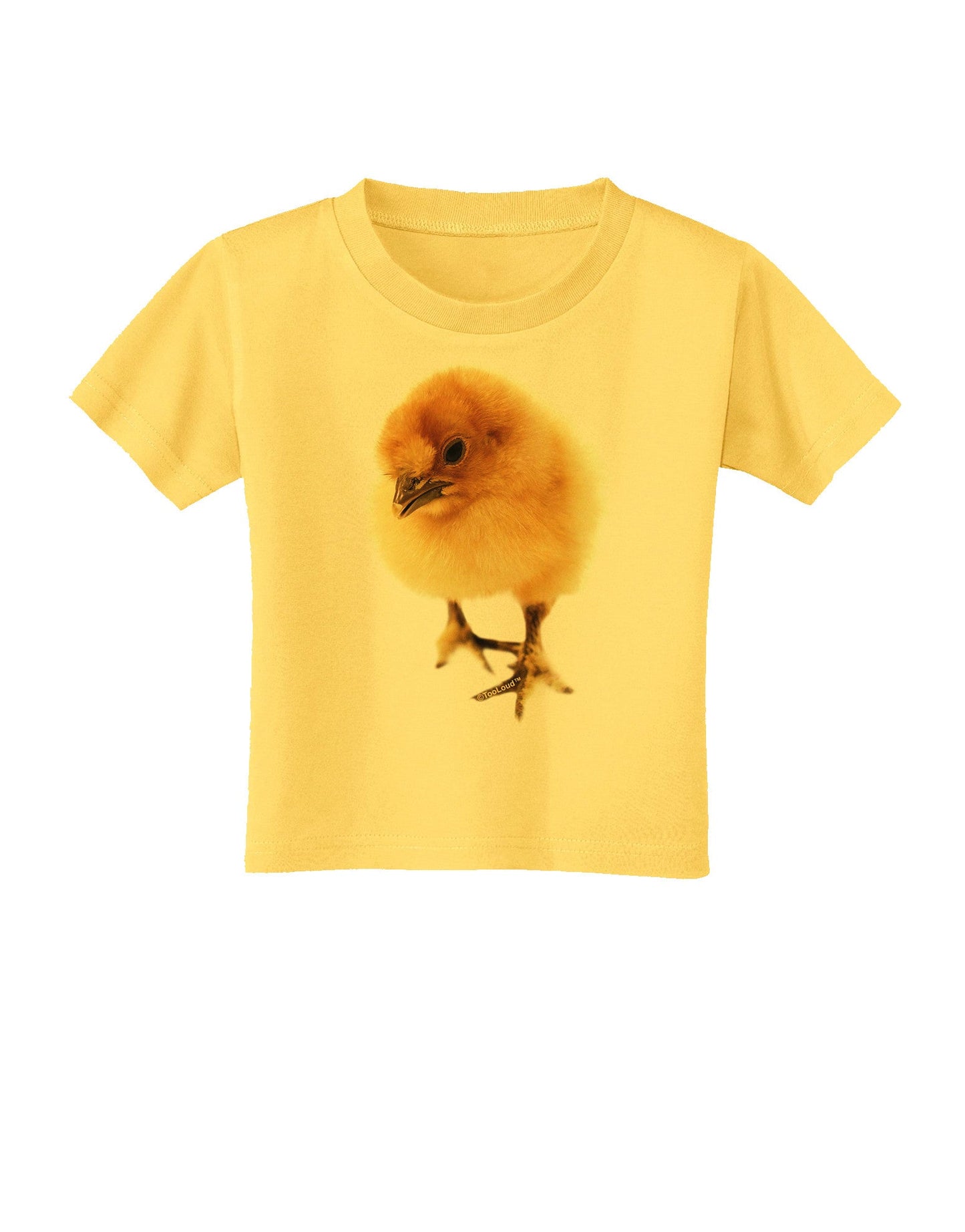 Fluffy Chick Toddler T-Shirt-Toddler T-Shirt-TooLoud-Yellow-2T-Davson Sales