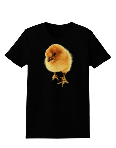 Fluffy Chick Womens Dark T-Shirt-TooLoud-Black-X-Small-Davson Sales