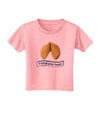 Follow Your Heart Fortune Toddler T-Shirt-Toddler T-Shirt-TooLoud-Candy-Pink-2T-Davson Sales