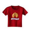 Follow Your Heart Fortune Toddler T-Shirt Dark-Toddler T-Shirt-TooLoud-Red-2T-Davson Sales