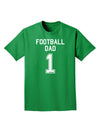 Football Dad Jersey Adult Dark T-Shirt by TooLoud-Mens T-Shirt-TooLoud-Kelly-Green-Small-Davson Sales