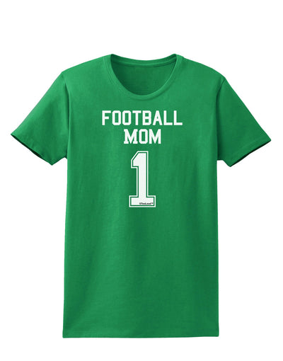 Football Mom Jersey Womens Dark T-Shirt-TooLoud-Kelly-Green-X-Small-Davson Sales