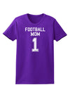 Football Mom Jersey Womens Dark T-Shirt-TooLoud-Purple-X-Small-Davson Sales