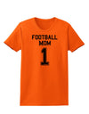 Football Mom Jersey Womens T-Shirt-Womens T-Shirt-TooLoud-Orange-X-Small-Davson Sales