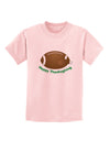 Football Turkey Happy Thanksgiving Childrens T-Shirt-Childrens T-Shirt-TooLoud-PalePink-X-Small-Davson Sales